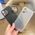Colorful PP Soft Semi-Transparent Phone Case for iPhone 16/15/14/13 Pro Max - In Stock